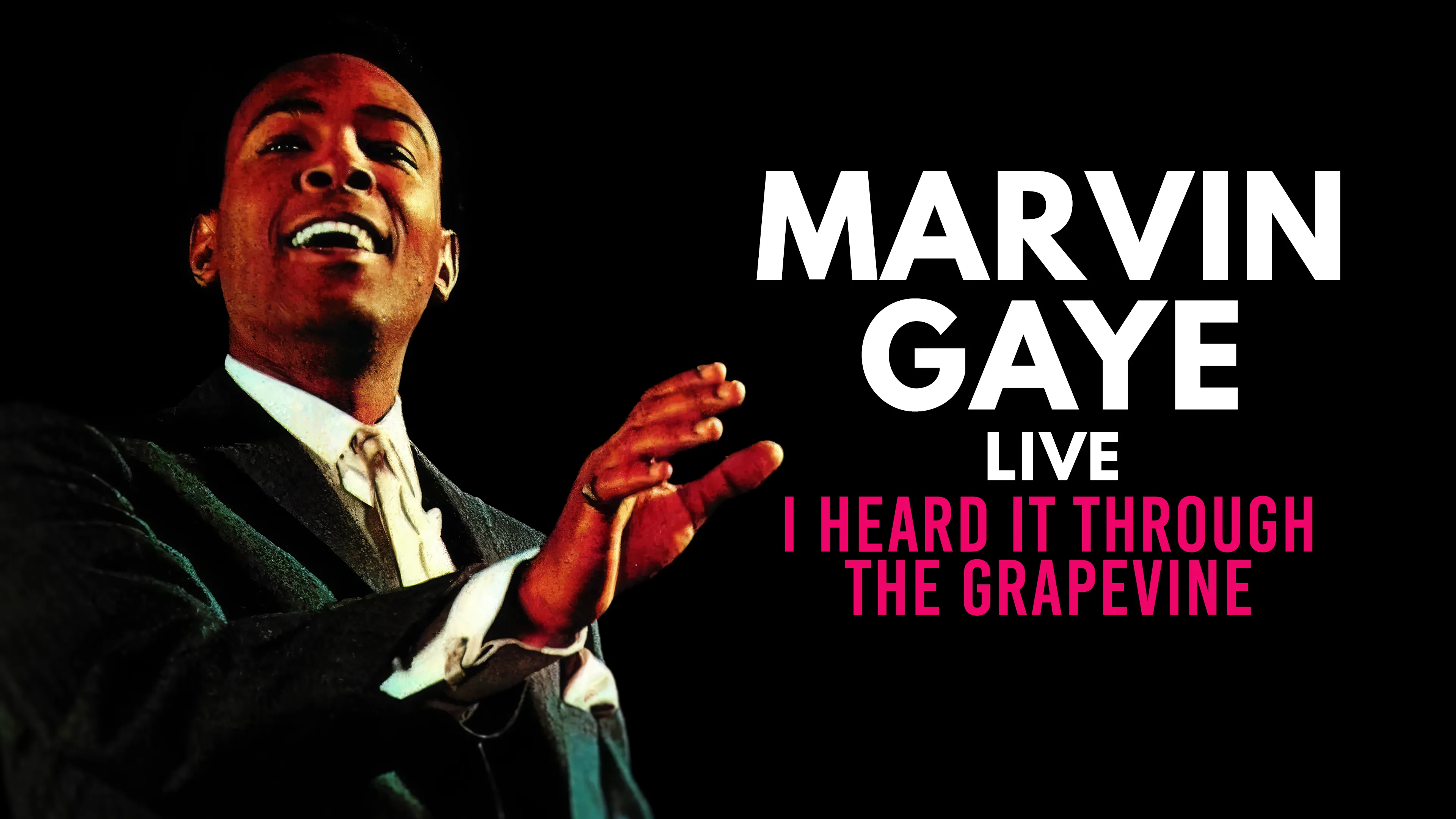 Marvin Gaye: Live - I Heard It Through the Grapevine poster